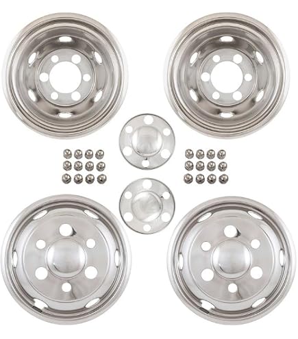 Amazon.com: Pacific Dualies 45-1960 Polished 19.5 inch 6 Lug